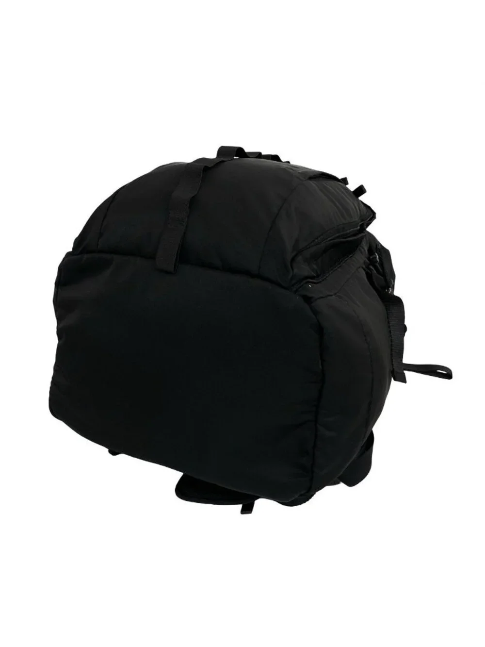 Prada Logo Tessuto Pocono Nylon Backpack Black